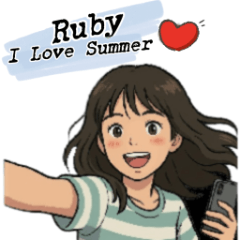 Ruby I Love Summer