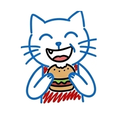 Line Cat: Let's Work and Live