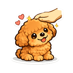 捲捲貴賓的療癒日常