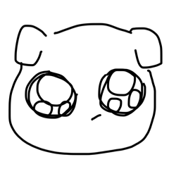 手手白狗狗