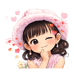 Lovely Spring Girl's Life