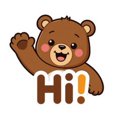 Brown Bear Daily – Cute Chat Stickers