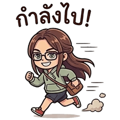 A girl glasses V2 everyday