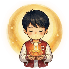 正念男孩的生活禪