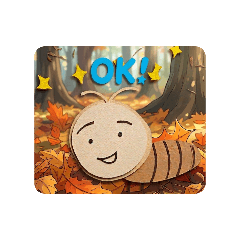 graffiti style pill bug