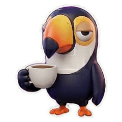 厭世主題系列-大嘴鳥(3D)