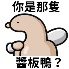 醬板鴨迷因!