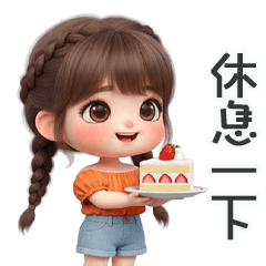 療癒系女孩禮貌大貼圖