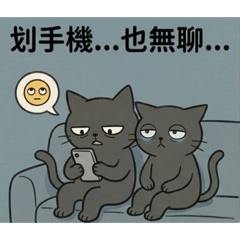 黑貓倆：兄妹倆的微小抗議