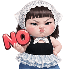 ToaHuu Cheeky Girl (No Text)