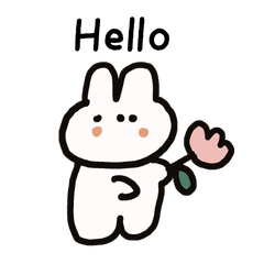 Cute Bunny Mood English