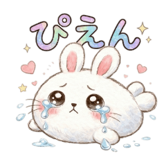 Tearful See Bunny-chan
