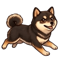 Cute Shiba Inu Daily Stickers_Japan