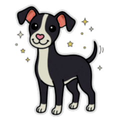 Italian Greyhound EN/JP Stickers