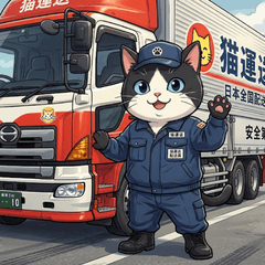 Trucker Cat's Driving Log