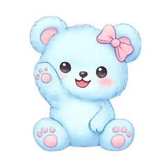 Light Blue Teddy Bear