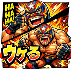 Ultimate Masked Wrestler [Comic Style]