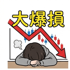 Despairing Female Investor