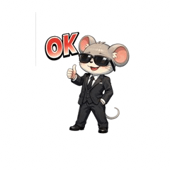 Cool Mouse Daily Stickers