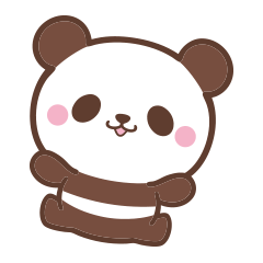 No text 1! Round panda