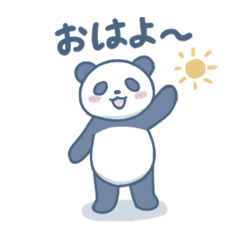 Daily Life Panda Stickers