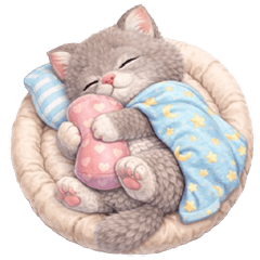 chubby cat with so cute (No Text)