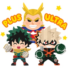 My Hero Academia × Irasutoya