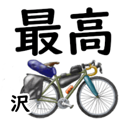 Sawa'having fun bike