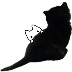 我が家の猫たちとチビ推しにゃんこの日常
