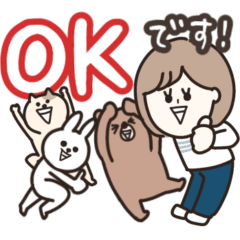 Greetings from Bear Cat Rabbit and Me.