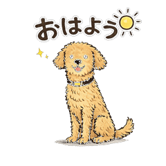 Golden Doodle Daily Stickers