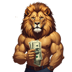 肌肉獅子的強大每一天！