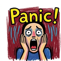 報告繳交前夕的大學生