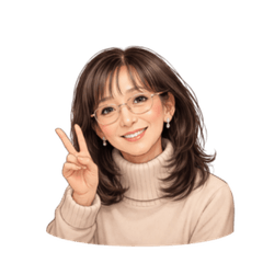 comforting hairstylist polite stickers