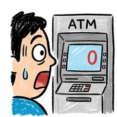 信用卡扣款前的絕望