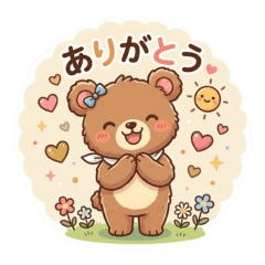 Cute Bear Stickers0328