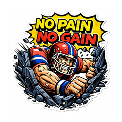 American Football Stamp