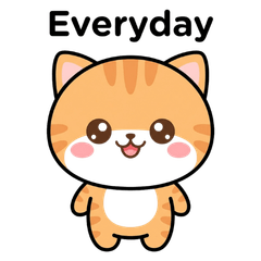 Everyday Stickers with Toramaru the Cat