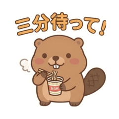 Cute Beaver's Daily Life