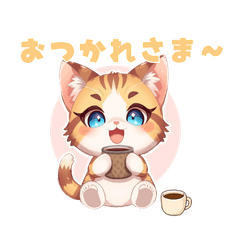 Cute Animal Daily Stickers0903
