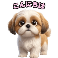 119 Shih Tzu LINE stickers