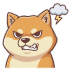 ★可愛柴犬★ 無字貼