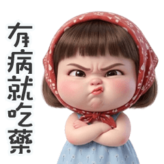 泡芙妹妹有病就吃藥