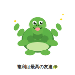 A turtle that loves building wealth