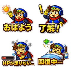 Dot Hero Daily RPG Pixel Stickers