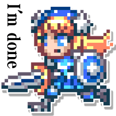 Kingdom's Return Pixel Stickers EN