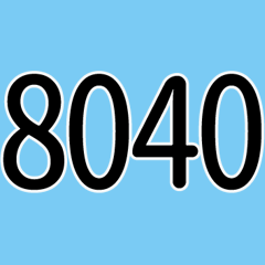Numbers 8040-8079