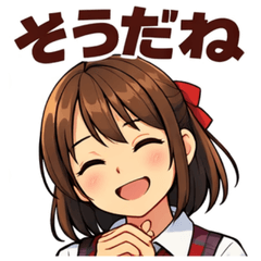 Cute Daily-Girl-Stickers