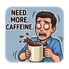 Office Moods Deadline Warrior