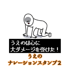 Ueno's narration Sticker 2